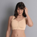 Brassière pour prothèses sans coutures à tirette ANITA CARE "Lynn" 5768X - Desert 753