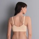 Brassière pour prothèses sans coutures à tirette ANITA CARE "Lynn" 5768X - Desert 753
