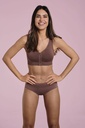 Brassière pour prothèses sans coutures à tirette ANITA CARE "Lynn" 5768X - Rose Framboise 769