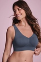 Brassière pour prothèses sans coutures ANITA CARE "Lotta" 5769X - Gris Obscur 469