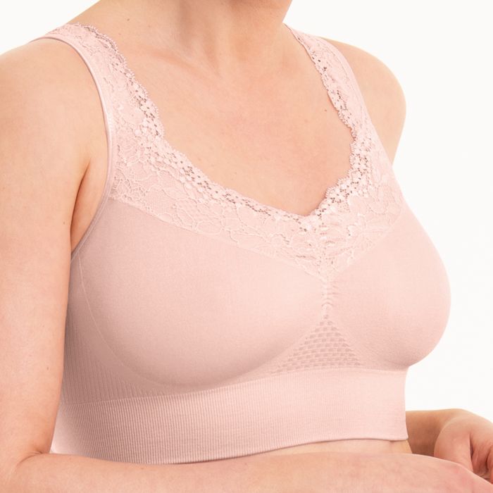 Brassière pour prothèses sans coutures ANITA CARE "Lotta Lace" 5789X - Lotus 541