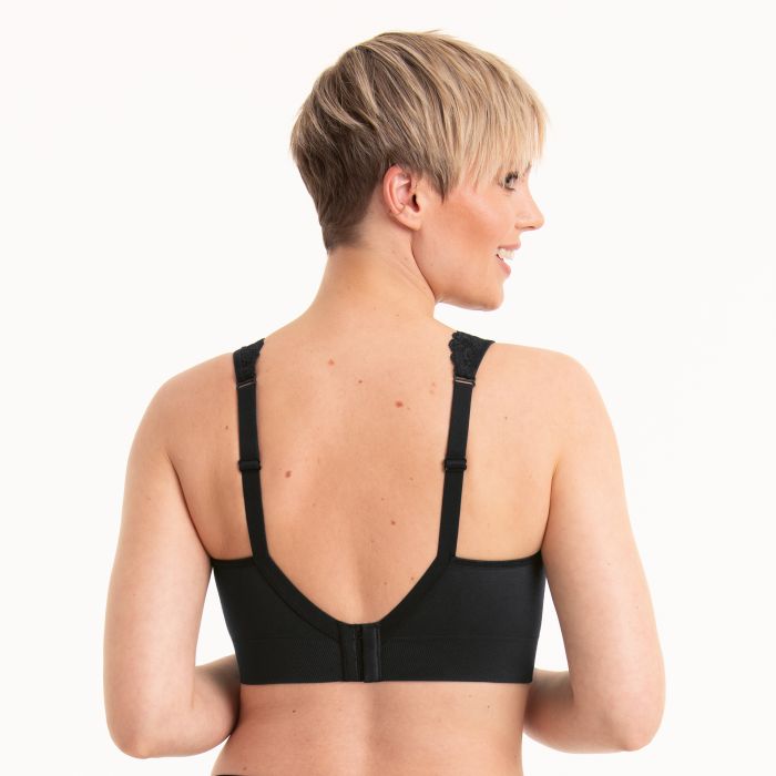 Brassière pour prothèses sans coutures ANITA CARE "Lotta Lace" 5789X - Noir 001