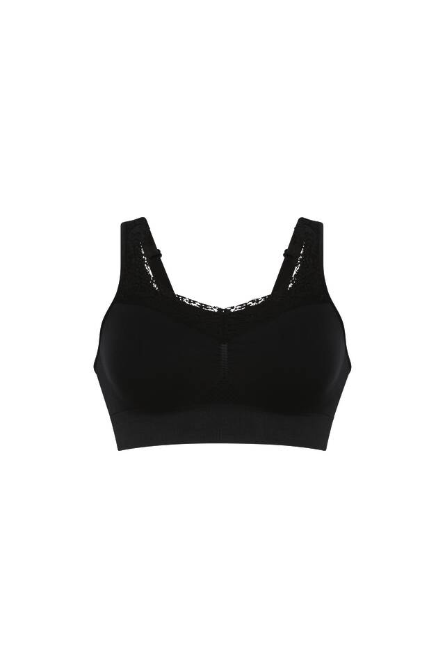 Brassière pour prothèses sans coutures ANITA CARE "Lotta Lace" 5789X - Noir 001