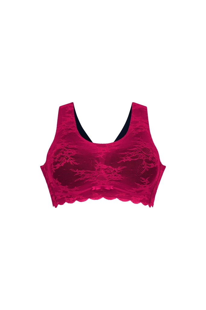 Brassière à coques sans armatures ANITA ROSA FAIA "Essential Lace" 5400 - Rouge 265