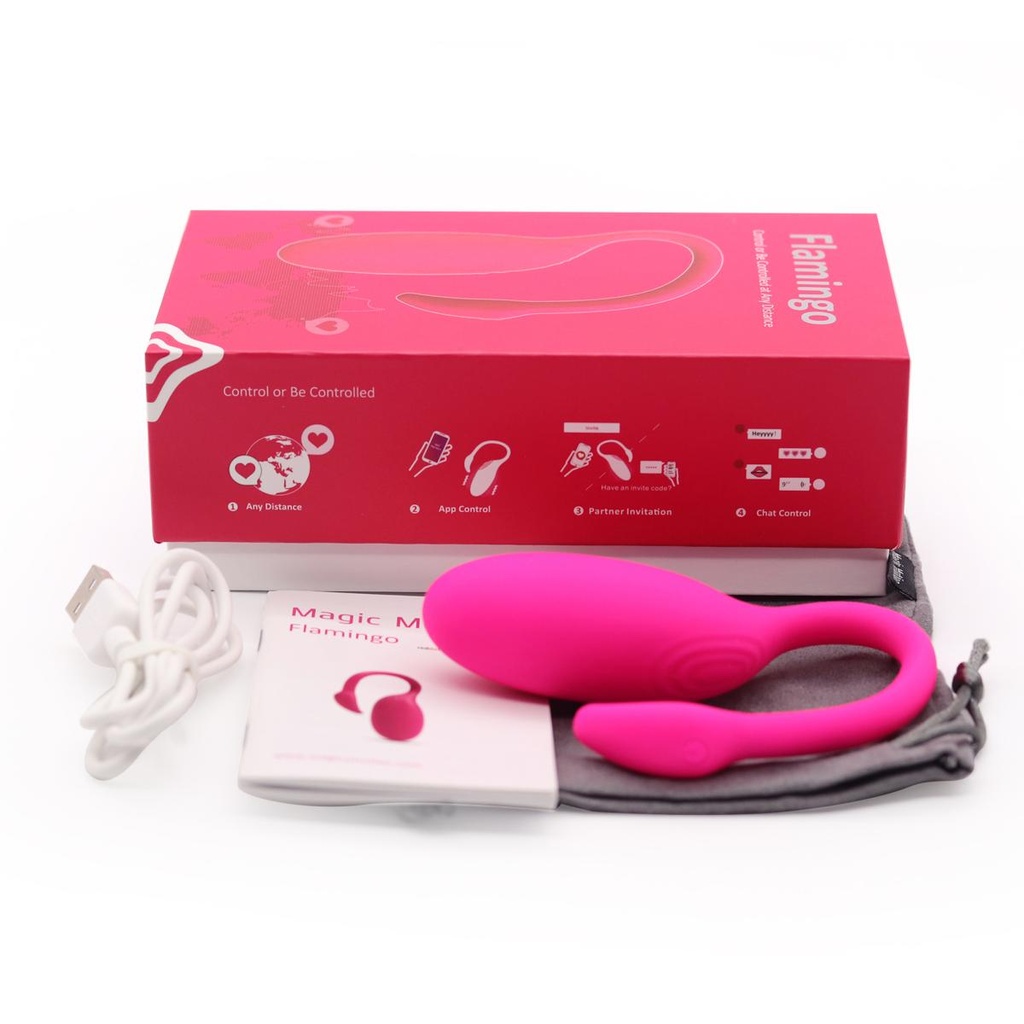 Vibromasseur controlé via app MAGIC MOTION "Flamingo"