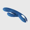 Vibromasseur double stimulation & tête pulsée au point G SVAKOM "Aylin" - Bleu Foncé