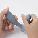 Vibromasseur contrôlé via app & double stimulation SVAKOM "Erica" - Bleu 