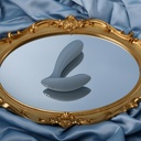 Vibromasseur contrôlé via app & double stimulation SVAKOM "Erica" - Bleu 