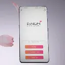 Vibromasseur point G fin & controlé via app & tête chauffante SVAKOM "Cici 2" - Lavande