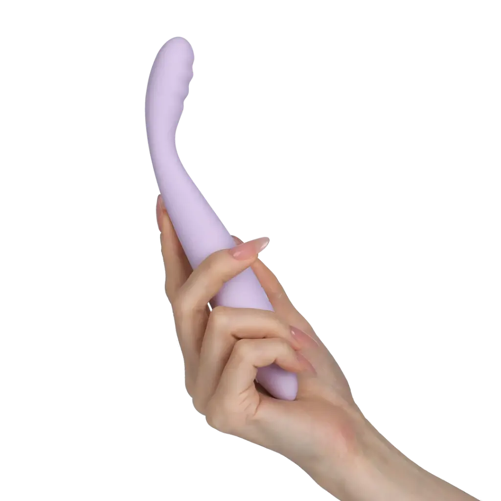 Vibromasseur point G fin & controlé via app & tête chauffante SVAKOM "Cici 2" - Lavande