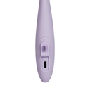 Vibromasseur point G fin & controlé via app & tête chauffante SVAKOM "Cici 2" - Lavande