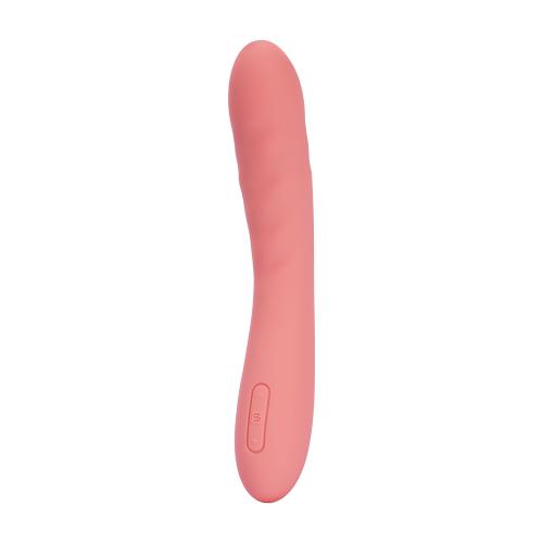 Vibromasseur contrôlé via app & connection aux films X & mouvements de poussé SVAKOM "Ava Neo" - Peach