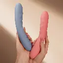 Vibromasseur contrôlé via app & connection aux films X & mouvements de poussé SVAKOM "Ava Neo" - Peach