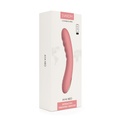 Vibromasseur contrôlé via app & connection aux films X & mouvements de poussé SVAKOM "Ava Neo" - Peach