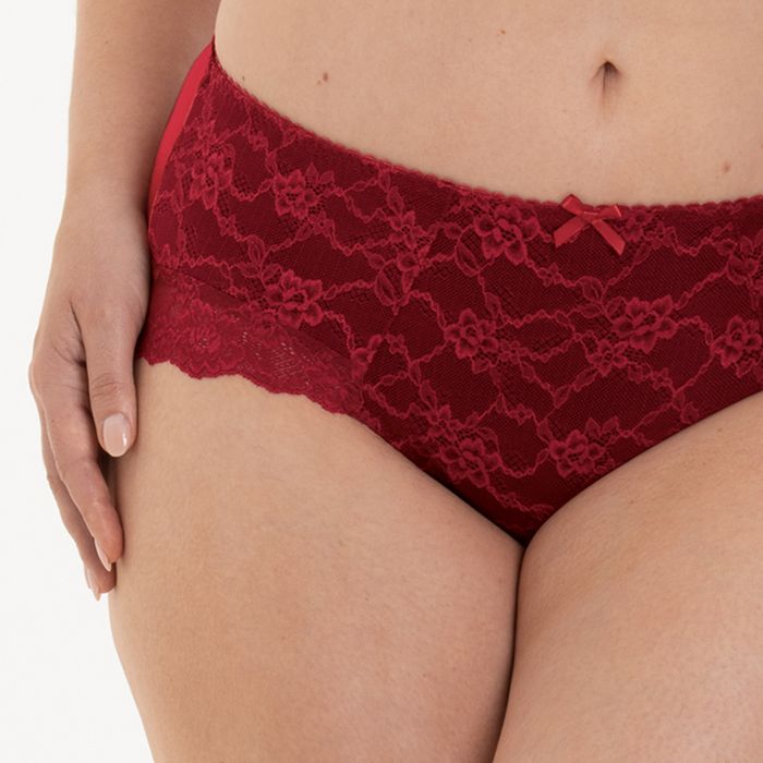Culotte haute ANITA ROSA FAIA "Bobette"1389 - Rubis 528