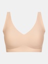 Brassière invisible avec coques et bretelles règlables CHANTELLE "SoftStretch" C26BQB - Beige Doré 01N