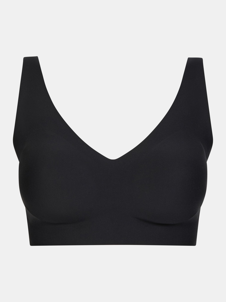 Brassière invisible avec coques et bretelles règlables CHANTELLE "SoftStretch" C26BQB - Noir 011