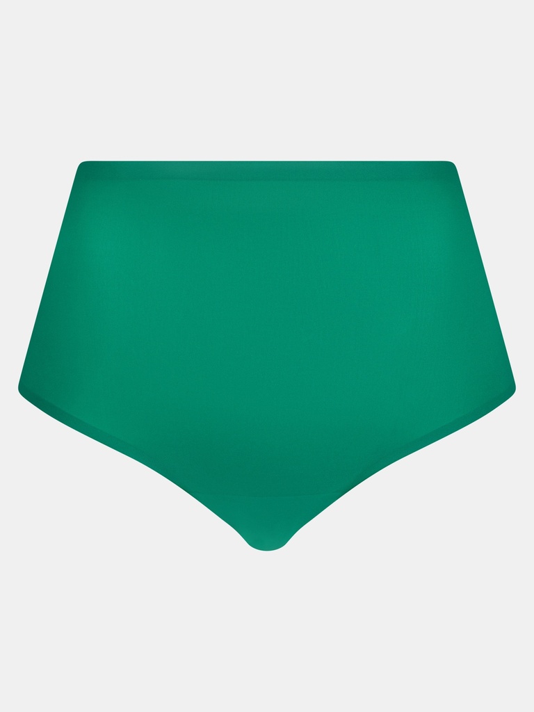Culotte taille haute invisible TU CHANTELLE "SoftStretch" C26470 - Vert Racing Club 0FB
