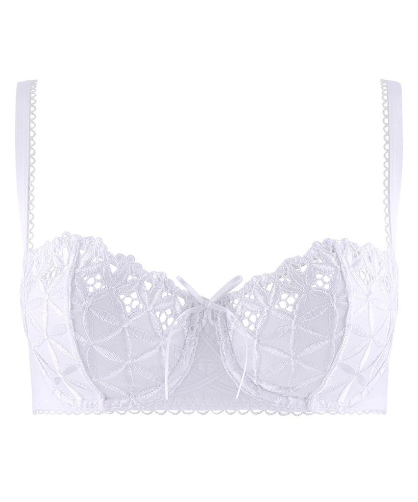 Soutien-gorge corbeille AUBADE "Bahia & Moi" PY14 - Blanc