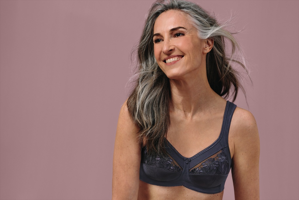 Soutien-gorge pour prothèses sans armatures ANITA CARE "Safina" 5349X - Bleu Ombré 463