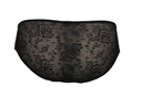 Slip ANITA ROSA FAIA "Fleur" 1353 - Noir 001
