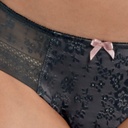 Slip ANITA ROSA FAIA "Fleur" 1353 - Anthracite 408
