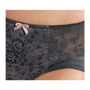 Culotte haute ANITA ROSA FAIA "Fleur" 1355 - Athracite 408