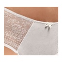 Culotte haute ANITA ROSA FAIA "Fleur" 1355 - Cristal 612