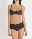 Shorty st Tropez AUBADE "Rosessence" HK70 - Noir