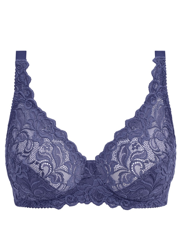Soutien-gorge sans armature WACOAL "Eglantine" WEBFA162 - Dark Azure DAU