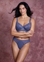 Soutien-gorge armaturé classique WACOAL "Eglantine" WEBFA662 - DArk Azure DAU