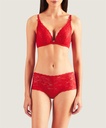 Shorty st Tropez AUBADE "Rosessence" HK70 - Rouge Gala