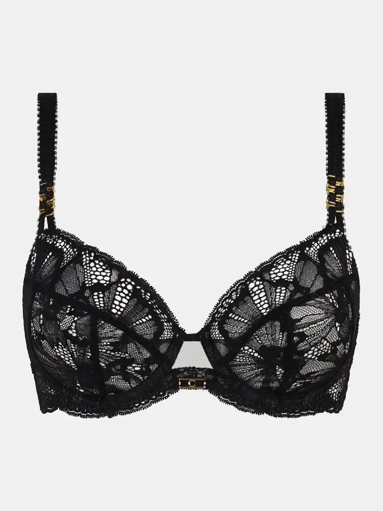 Soutien-gorge armatures enveloppant CHANTELLE "Muse" C19YM0 - Noir 011