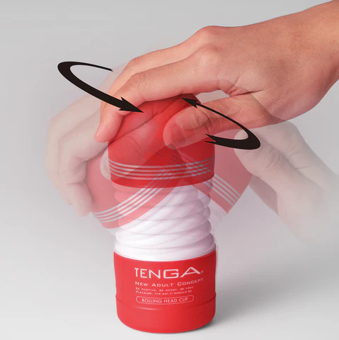 Masturbateur pour homme TENGA "Rolling Head Cup Strong"