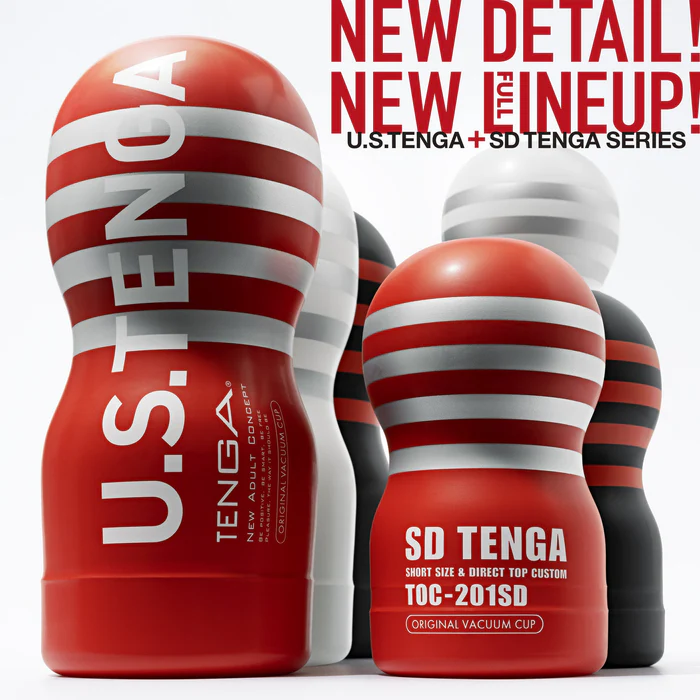 Masturbateur pour homme XL TENGA "US Original Vacuum Cup Strong" 