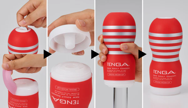 Masturbateur pour homme XL TENGA "US Original Vacuum Cup Strong" 