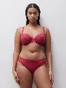 Soutien-gorge armaturé enveloppant CHANTELLE "Fleurs" C12M10 - Pomme d'Amour B01