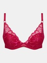 Soutien-gorge coque plongeant CHANTELLE "Fleurs" C12M20 - Pomme d'Amour B01