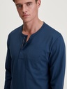 Pyjama homme long 100% coton bio CALIDA "Relax Imprint" 47885 - Insignia 407