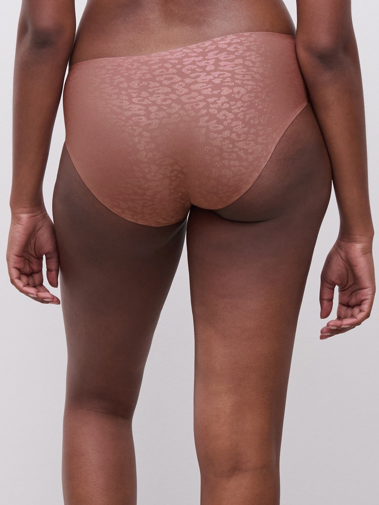 Shorty stretch invisible CHANTELLE "SoftStretch" C11DB4 - Léopard Paillettes Rose B17