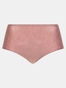 Culotte taille haute stretch invisible CHANTELLE "SoftStretch" C11DC7 -  Léopard Paillettes Rose B17