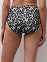 Culotte taille haute stretch invisible CHANTELLE "SoftStretch" C11D70 - Léopard Gris B16
