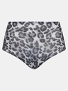 Culotte taille haute stretch invisible CHANTELLE "SoftStretch" C11D70 - Léopard Gris B16