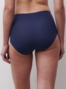 Culotte taille haute invisible TU CHANTELLE "SoftStretch" C26470 - Bleu Outremer 023