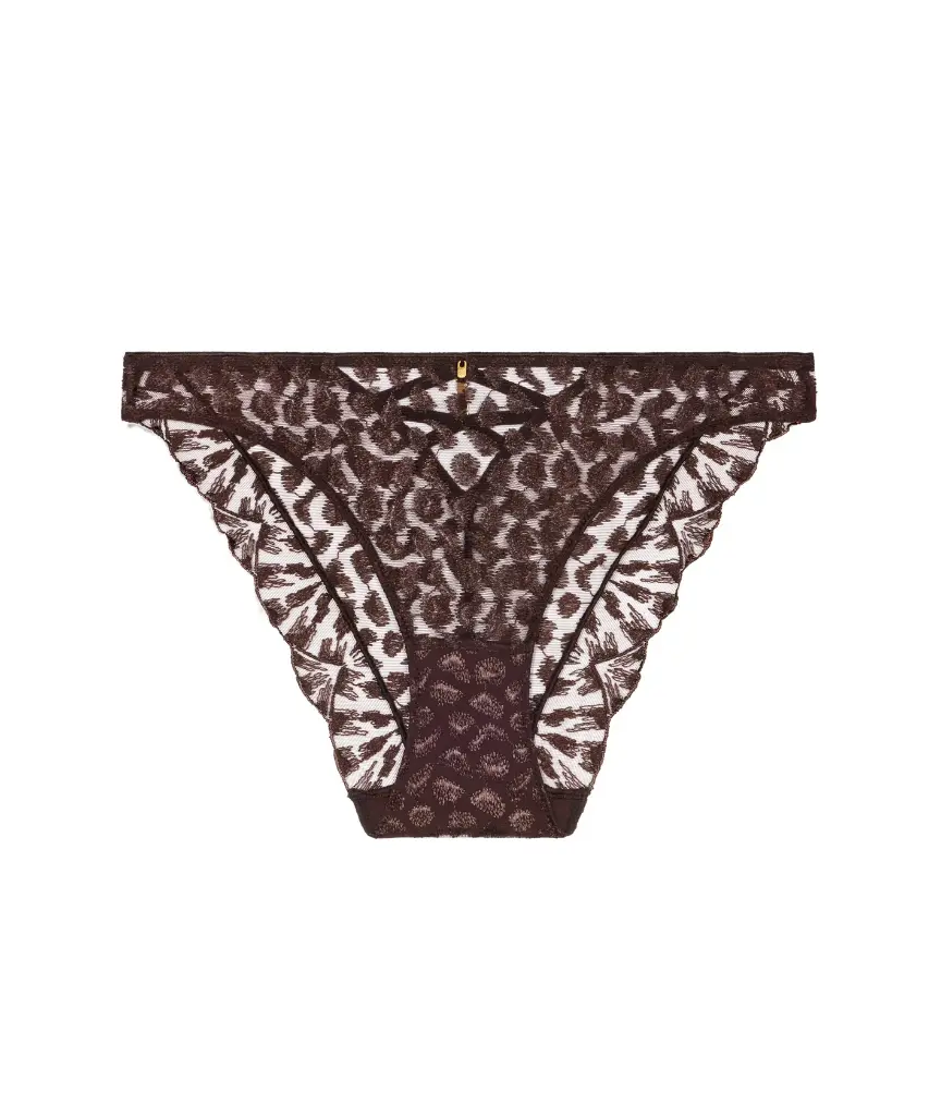 Culotte Italienne AUBADE "Crazy In Love" 5D27 - Satin Brown SATI