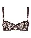 Soutien-gorge corbeille AUBADE "Crazy In Love" 5DF14 - Satin Brown SATI