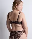 Soutien-gorge push-up avec coques AUBADE "Crazy In Love" 5DN08 - Satin Brown SATI 