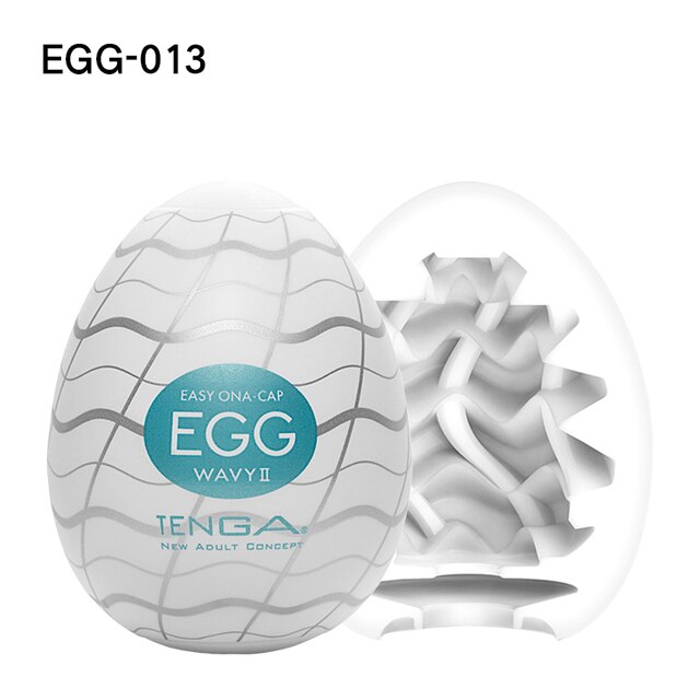 Masturbateur pour homme TENGA "Egg" - Wavy