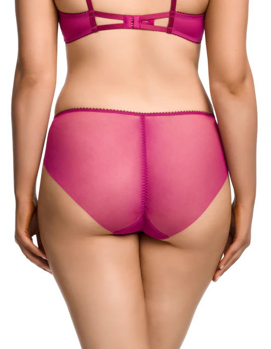 Culotte haute DITA VON TEESE "Harlow" D21062 - Pinot Noir