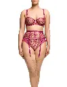 Culotte haute DITA VON TEESE "Harlow" D21062 - Pinot Noir